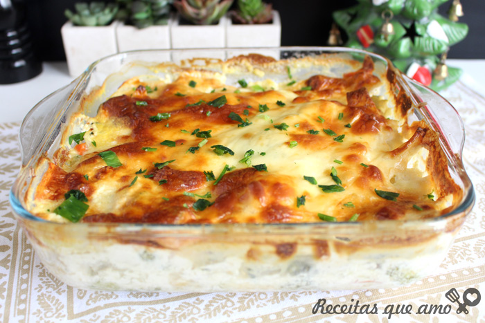 Gratinado de legumes