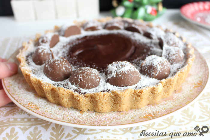 Torta de chocolate com 4 ingredientes