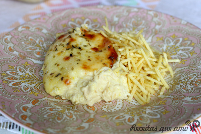Fricassê de frango especial