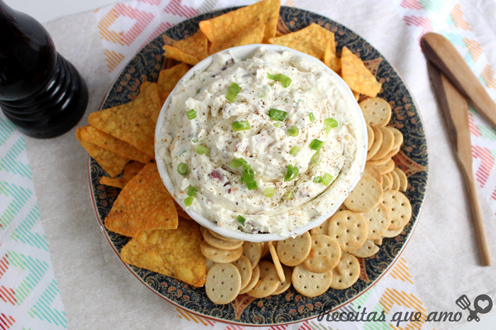 Creme de queijo para petisco