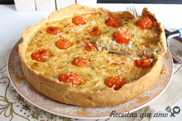 Torta de cebola Torta de cebola