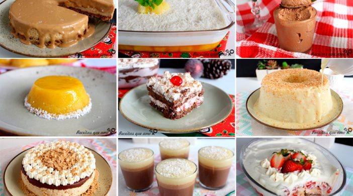 9 sobremesas para o seu Natal