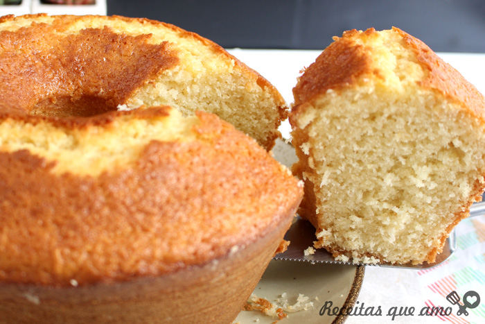 Bolo caçarola de padaria