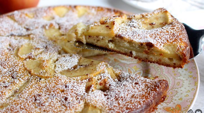 Torta de maçã super fácil