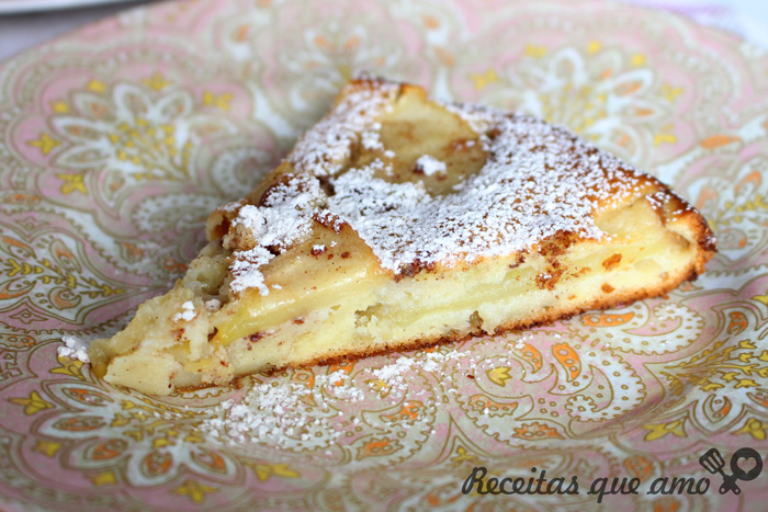 Torta de maçã super fácil