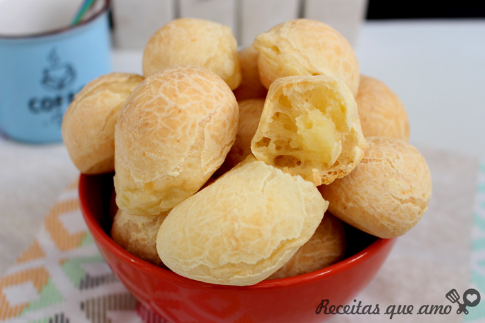 Pão de queijo com 3 ingredientes