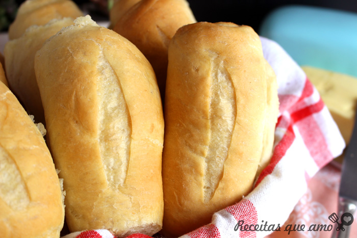 Pão francês caseiro Pão francês caseiro