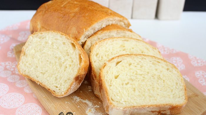 Pão de forma caseiro