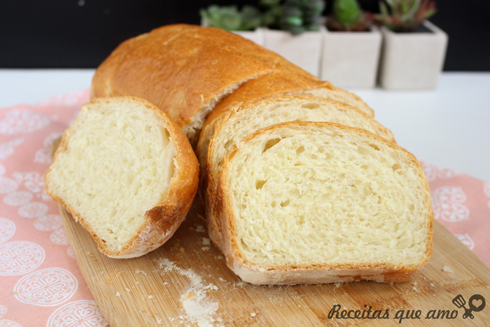 Pão de forma caseiro
