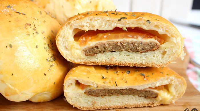 Hamburgão de forno