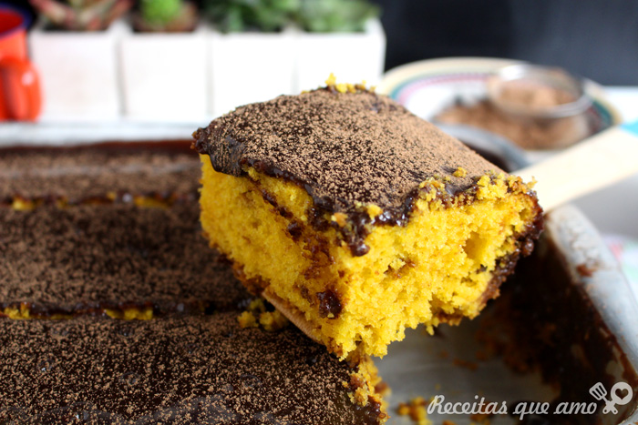 O melhor bolo de cenoura O melhor bolo de cenoura