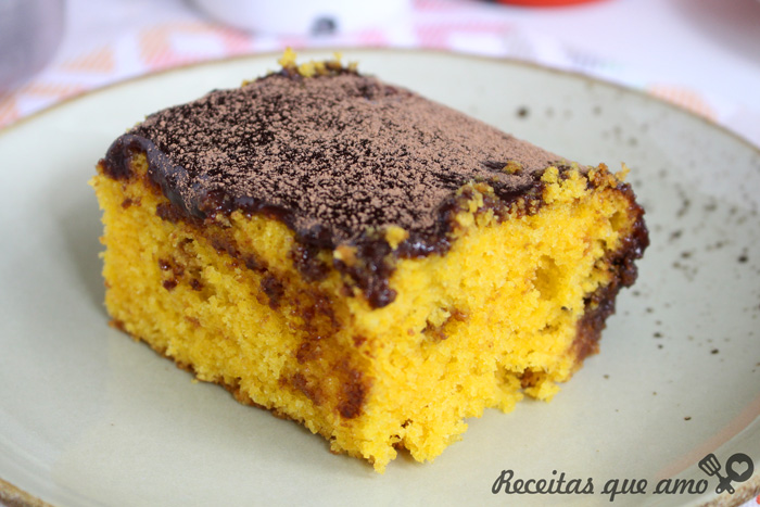 O melhor bolo de cenoura O melhor bolo de cenoura