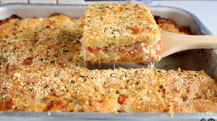 Torta de pizza super fácil