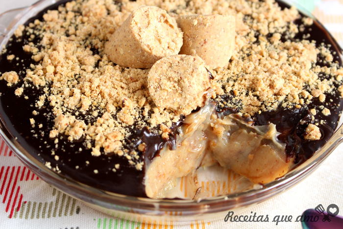 Paçoca cremosa de travessa