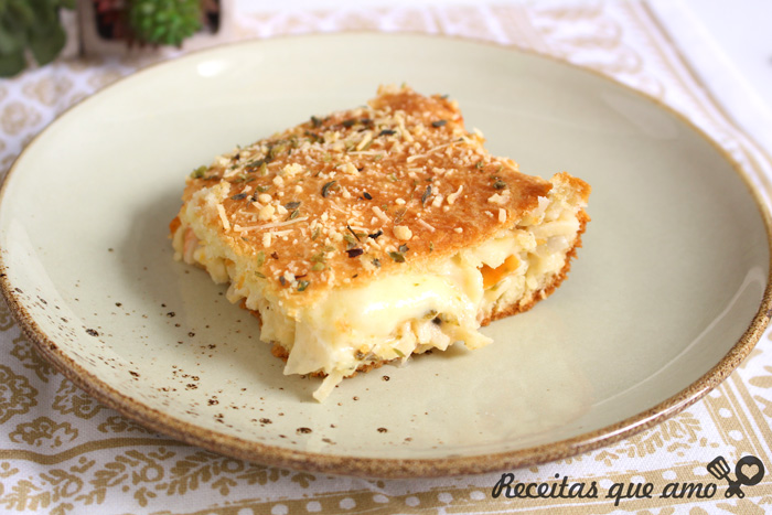 Torta com vegetais fácil e deliciosa