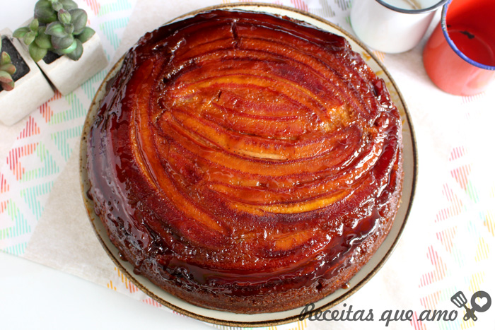 O melhor bolo de banana