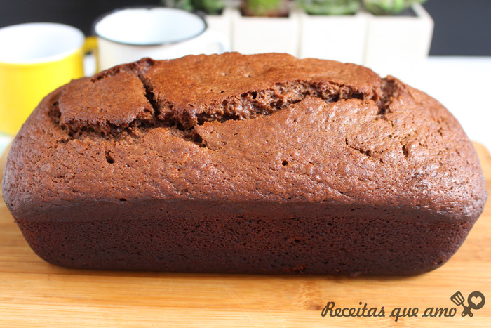 Banana bread de chocolate