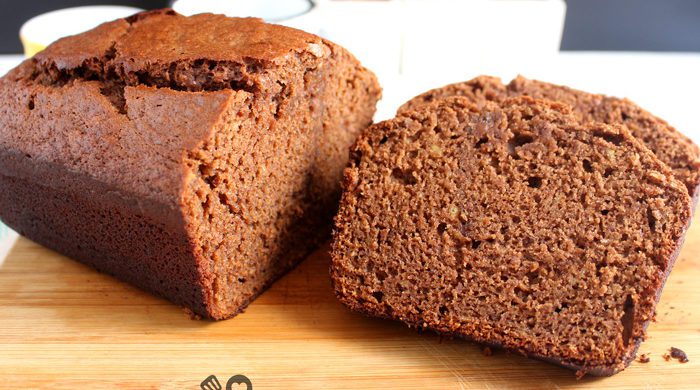 Banana bread de chocolate
