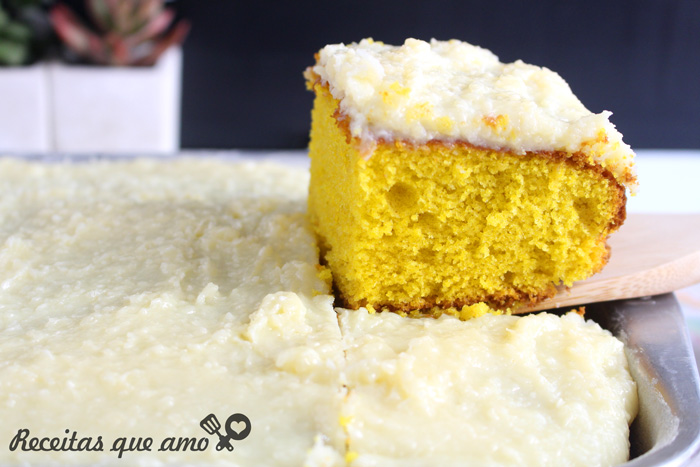 Bolo de abóbora no liquidificador Bolo de abóbora no liquidificador
