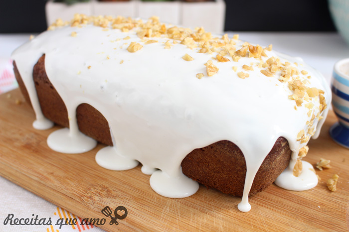 Bolo de nozes Bolo de nozes