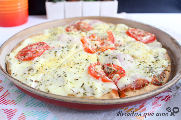 Pizza de liquidificador fácil