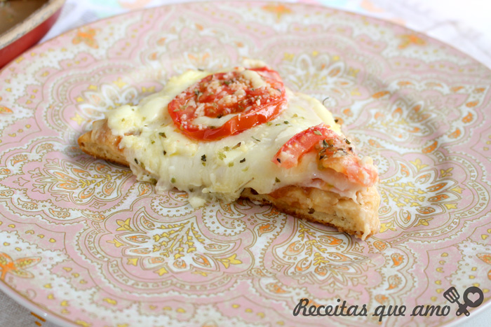 Pizza de liquidificador fácil