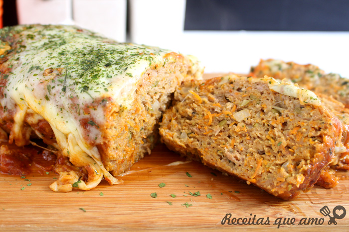 Bolo de carne parmegiana