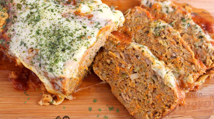 Bolo de carne parmegiana