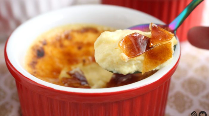 Crème brûlée fácil acessível