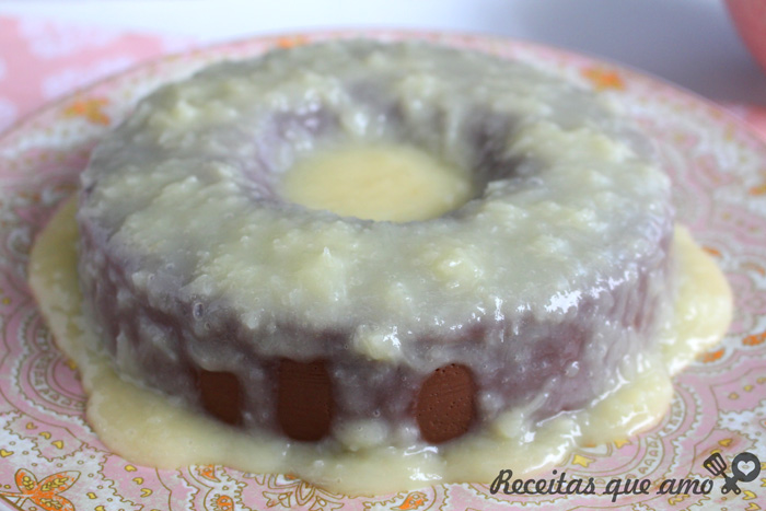 Pudim prestígio sem forno