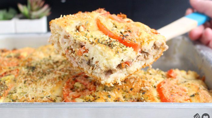 Torta de atum com a massa mais gostosa