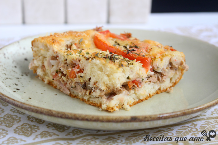 Torta de atum com a massa mais gostosa