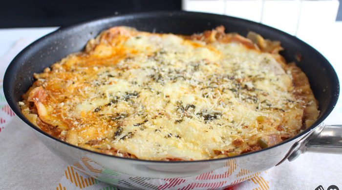 Lasanha de frigideira fácil