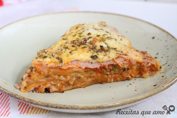 Lasanha de frigideira fácil