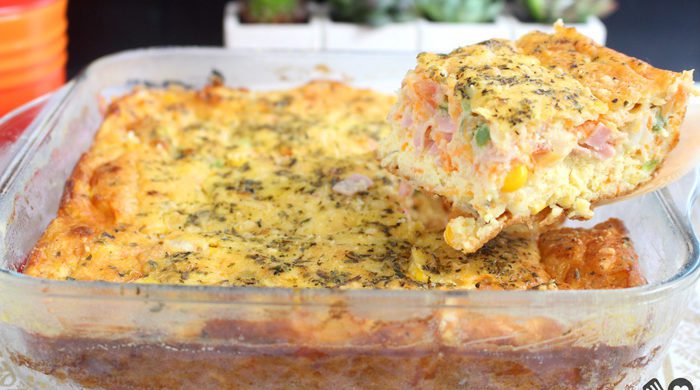 Omelete de forno completão