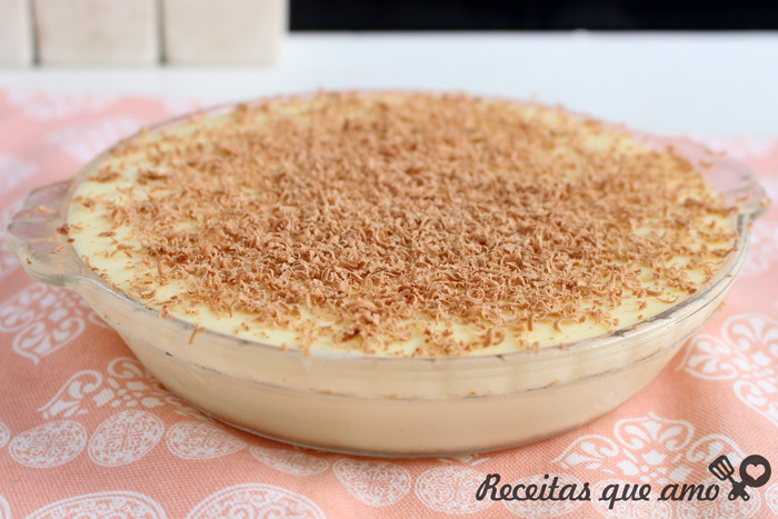 Mousse de leite em pó
