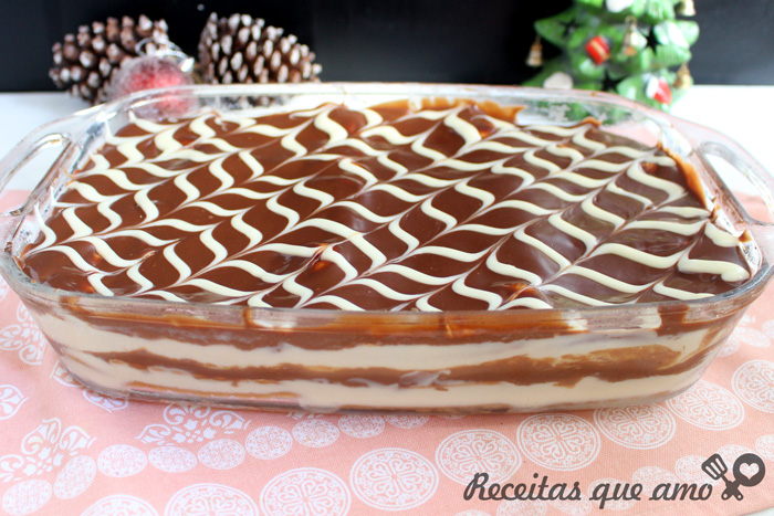 Pavê de Natal delicioso Pavê de Natal delicioso