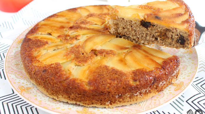 Bolo de banana e maça sem farinha de trigo