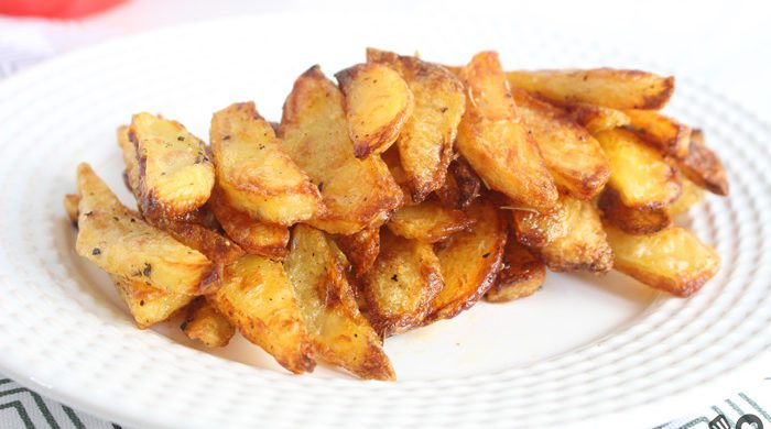 Batata de forno crocante