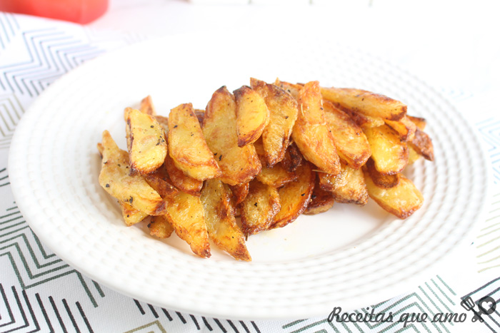 Batata de forno crocante