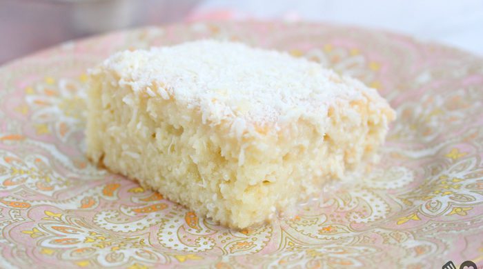 Bolo gelado de coco