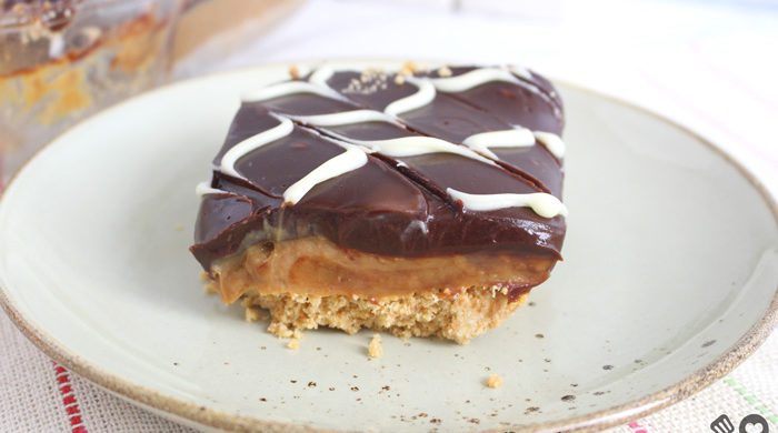 Alfajor de travessa super fácil
