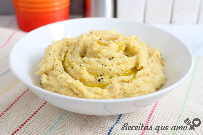Purê de batata doce especial