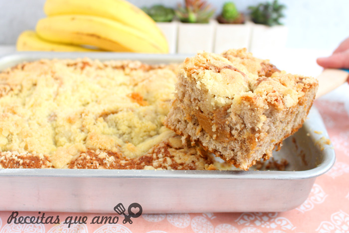 O melhor bolo de banana