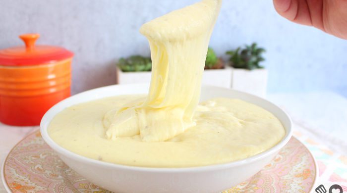 Aligot - Purê de batata com queijo