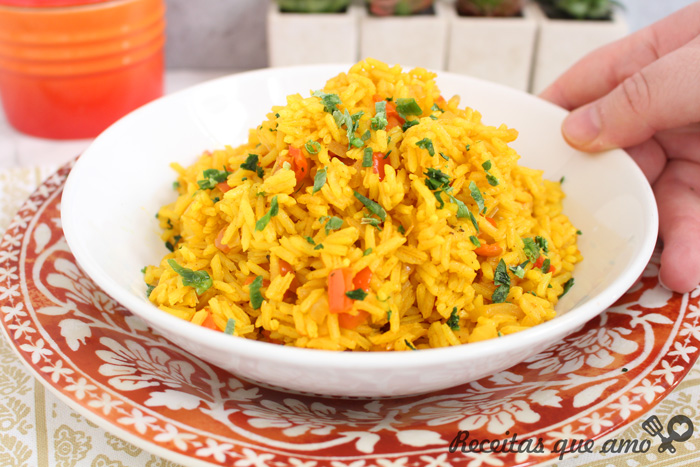 Arroz pilaf super fácil e diferente