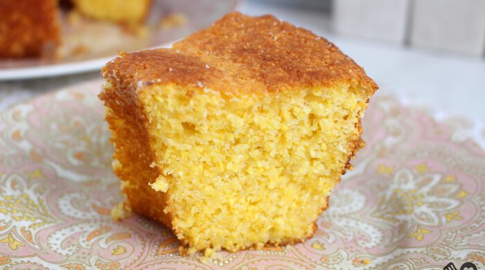 Bolo de cuscuz sem glutén