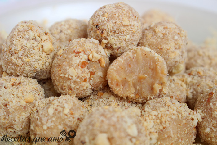 Brigadeiro de paçoca super fácil