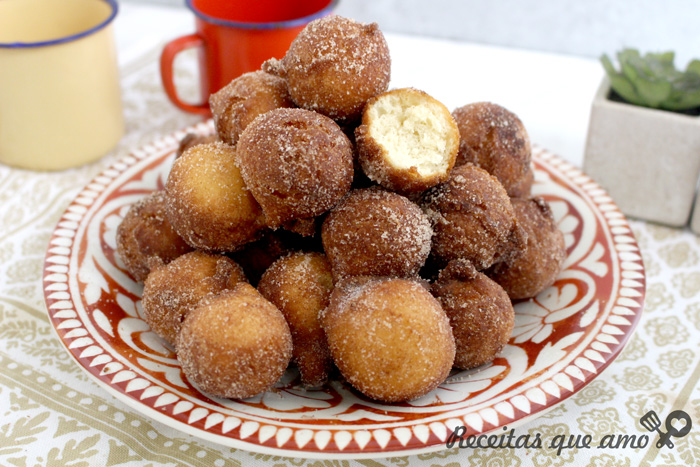Bolinho de chuva com sabor de infância