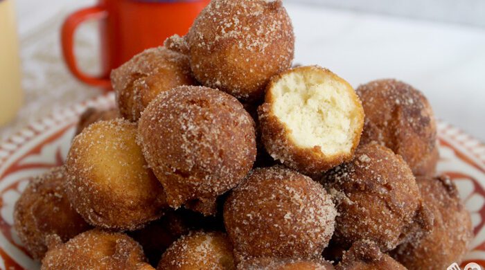 Bolinho de chuva com sabor de infância